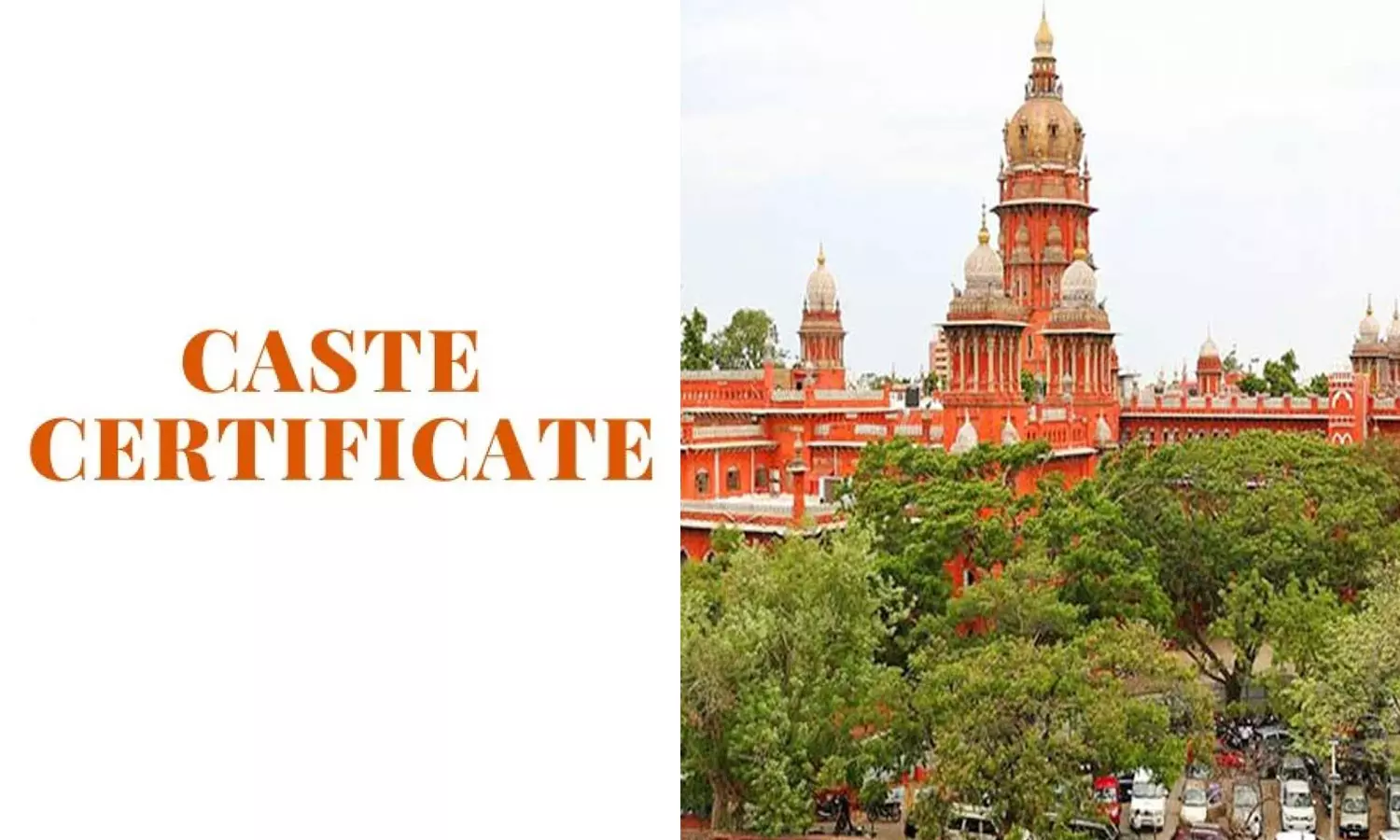 சாதி சான்றிதழில் சாதியின் பெயர் தமிழ், ஆங்கிலத்தில் வேறு வேறாக இருக்கக்கூடாது - ஐகோர்ட் உத்தரவு