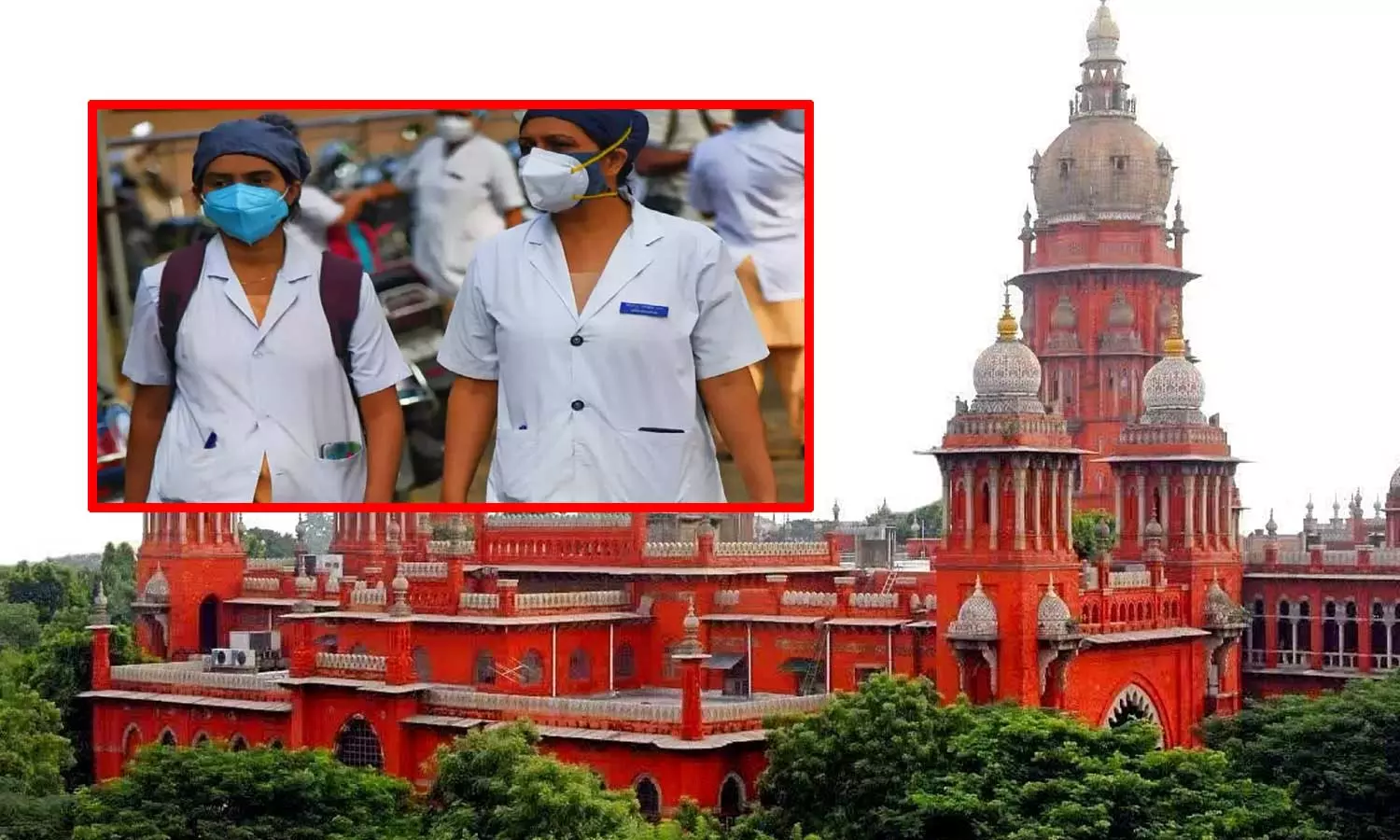 தொகுப்பூதிய செவிலியர்களுக்கு நிரந்தர செவிலியர்களுக்கு இணையாக ஊதியம் - சென்னை ஐகோர்ட் உத்தரவு