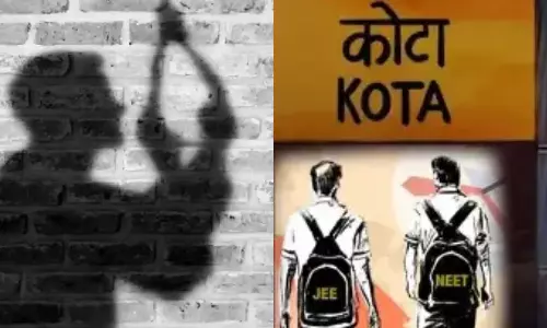 கோட்டாவில் நீட் தேர்வு கோச்சிங் சென்ற மாணவன் தூக்கிட்டு தற்கொலை..  ஆண்டின் 11 ஆவது உயிரிழப்பு