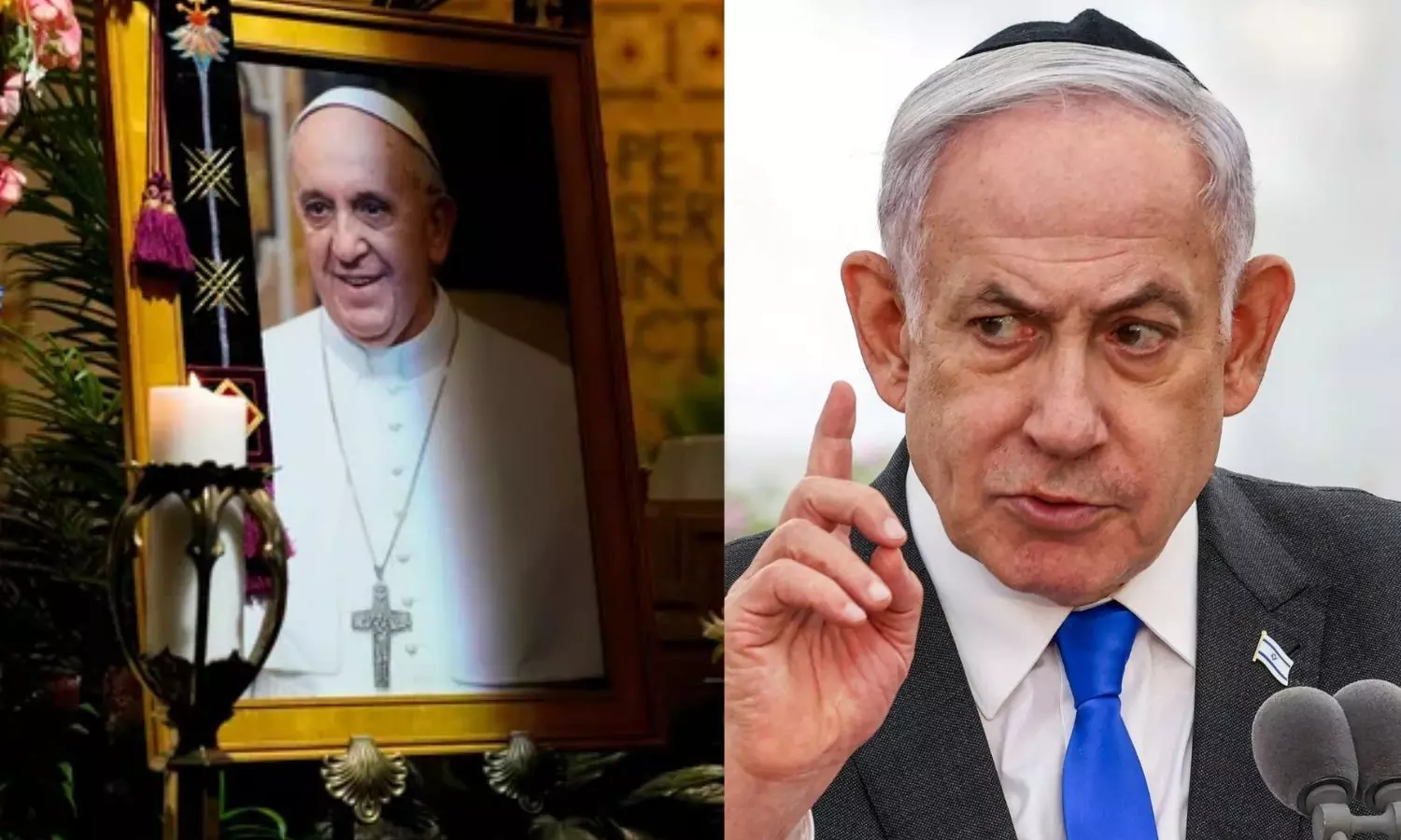 போப் பிரான்சிஸ் மறைவு - இரங்கல் செய்தியை நீக்கி இஸ்ரேல் சர்ச்சை போப் பிரான்சிஸ் மறைவு - இரங்கல் செய்தியை நீக்கி இஸ்ரேல் சர்ச்சை