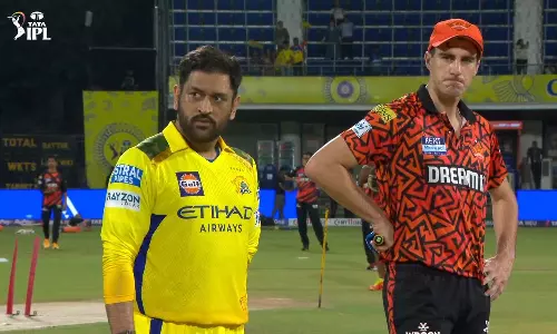 சேப்பாக்கம் ஐபிஎல் போட்டி: சிஎஸ்கே-வுக்கு எதிராக சன்ரைசர்ஸ் ஐதராபாத் பந்து வீச்சு தேர்வு