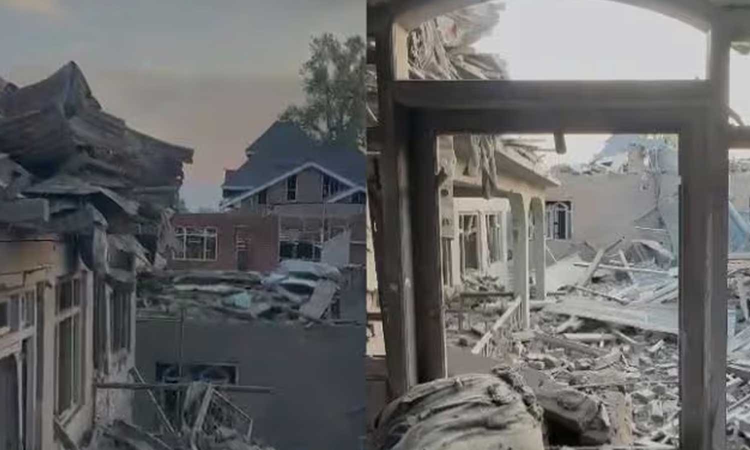 பஹல்காம் தாக்குதலில் ஈடுபட்ட 5 பயங்கரவாதிகளின் வீடுகள் இடித்து தரைமட்டமாக்கப்பட்டன