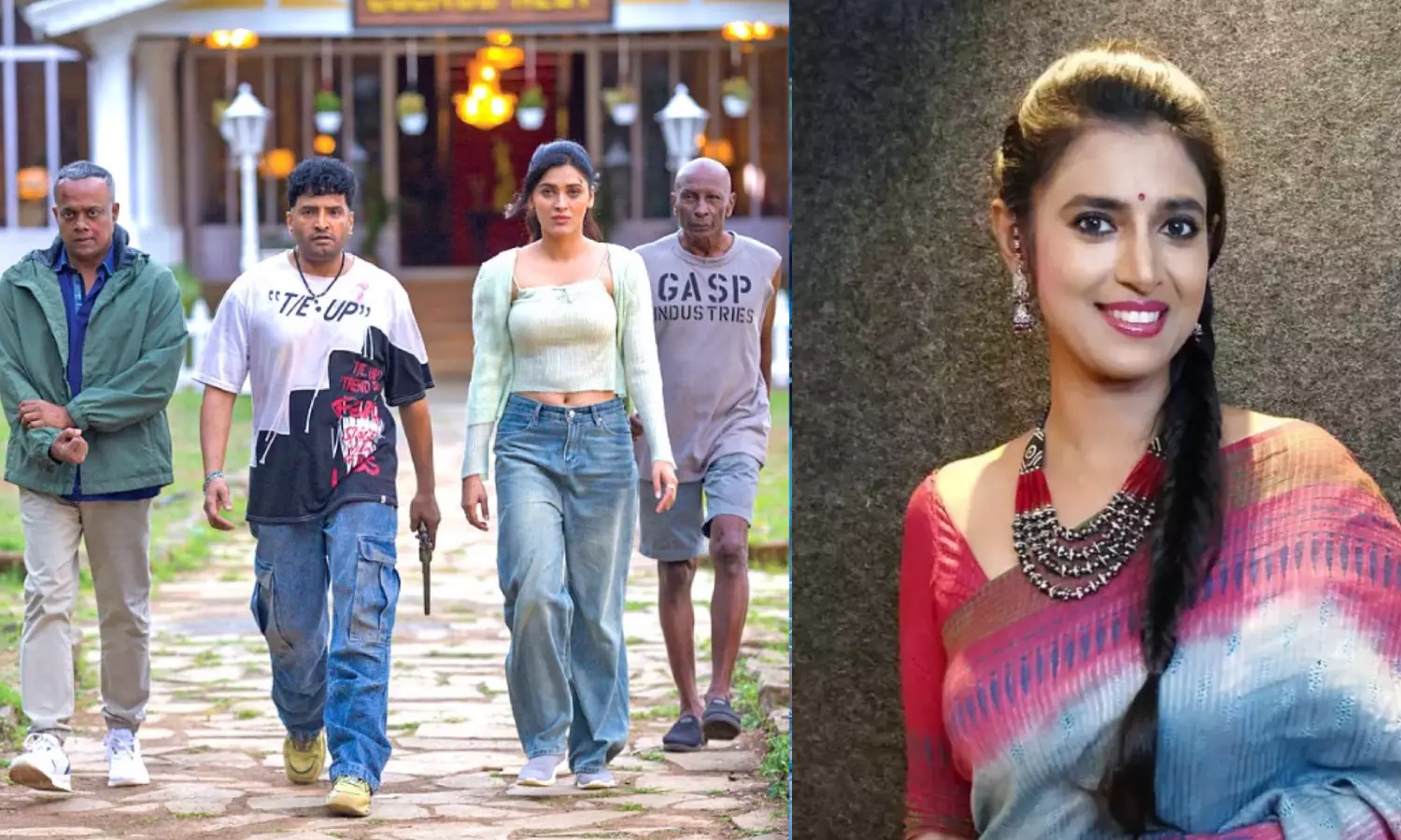 என்னது! நான் சந்தானத்துக்கு அம்மாவா?ன்னு ஷாக் ஆனாங்க கஸ்தூரி - சந்தானம்