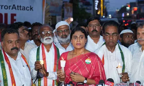 இது மதத்தின் மீதான தாக்குதல் அல்ல, இந்தியா மீதான தாக்குதல் - பாஜகவை விமர்சித்த ஒய்.எஸ். சர்மிளா