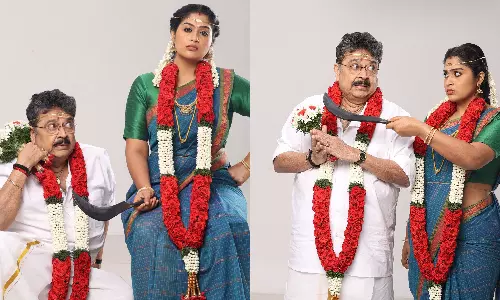 மணக்கோலத்தில் எஸ்.வி.சேகர்...  வைரலாகும் புகைப்படம்