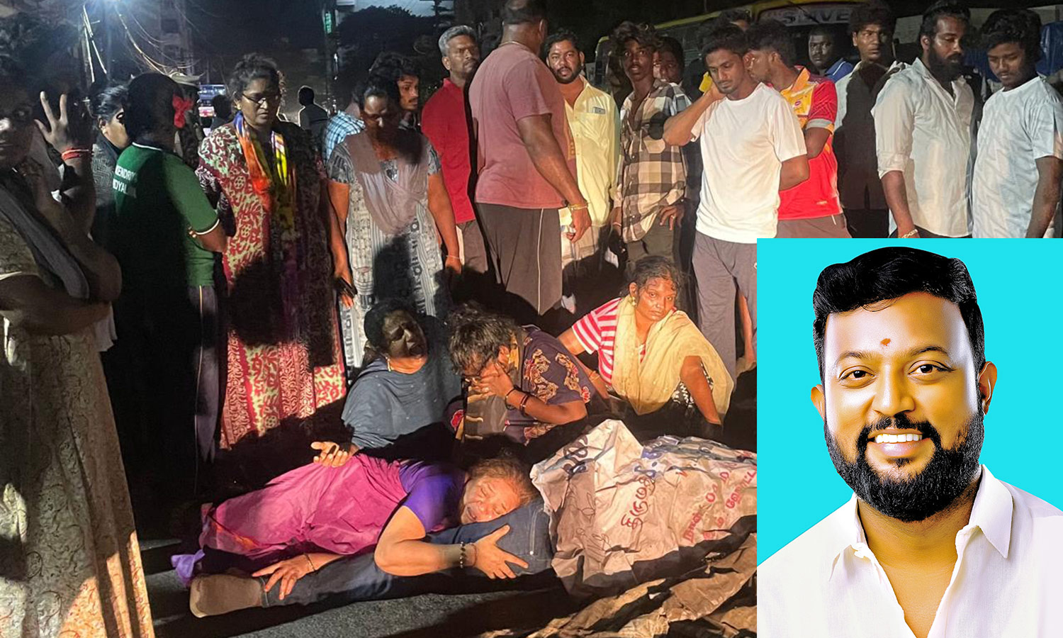 புதுச்சேரியில் பா.ஜ.க. பிரமுகர் வெட்டிக்கொலை- போலீஸ் குவிப்பு