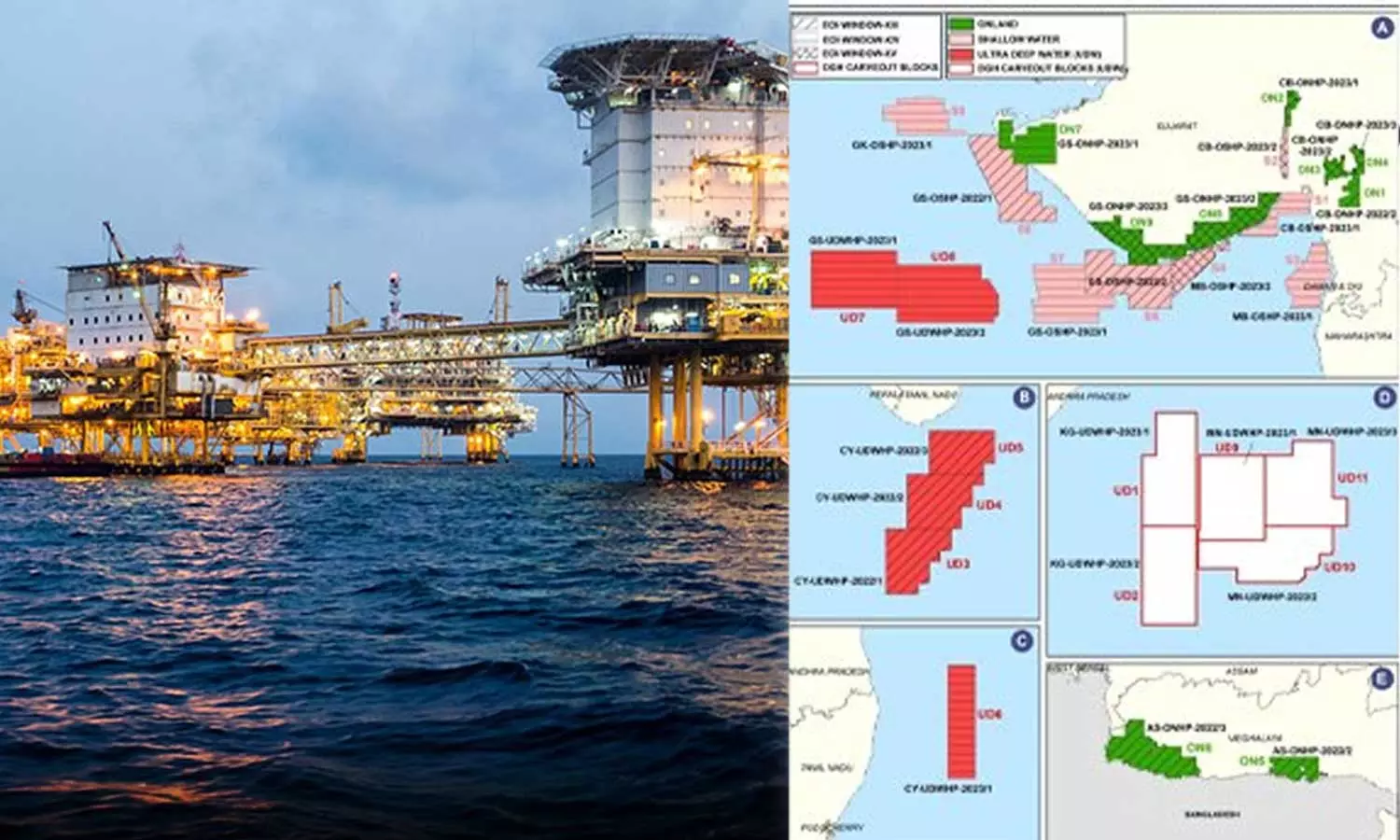 தமிழ்நாட்டின் ஆழ்கடல் பகுதியில் எண்ணெய் எரிவாயு எடுக்க ஓ.என்.ஜி.சி.க்கு மத்திய அரசு அனுமதி