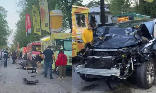 கனடாவில் பயங்கரவாத தாக்குதல்?.. கூட்டத்துக்குள் கார் புகுந்ததில் பலர் உயிரிழப்பு