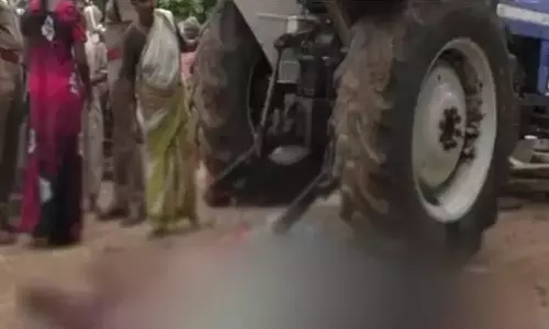 தாய் - தந்தையை டிராக்டர் ஏற்றிக் கொலை செய்த கொடூர மகன்