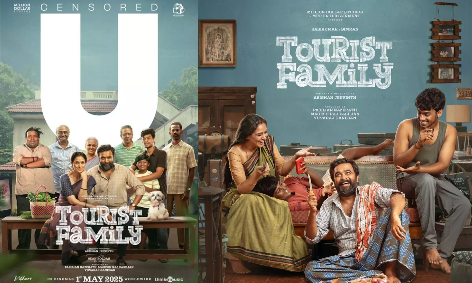 யு சான்றிதழை பெற்ற டூரிஸ்ட் ஃபேமிலி யு சான்றிதழை பெற்ற டூரிஸ்ட் ஃபேமிலி