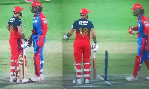 IPL 2025: விராட் கோலி - கே.எல்.ராகுல் இடையே கடும் வாக்குவாதம் - வீடியோ