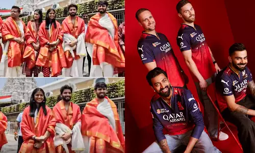 இந்த முறையாவது கோப்பையை வெல்லுமா ஆர்சிபி? திருப்பதியில் சாமி தரிசனம் செய்த வீரர்கள்- வைரலாகும் வீடியோ