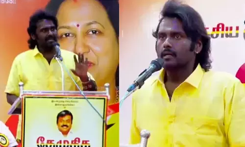 அரசியலில் முதல்முறையாக பேன்ட், சர்ட் போட்டது நான்தான் - விஜய பிரபாகரன்