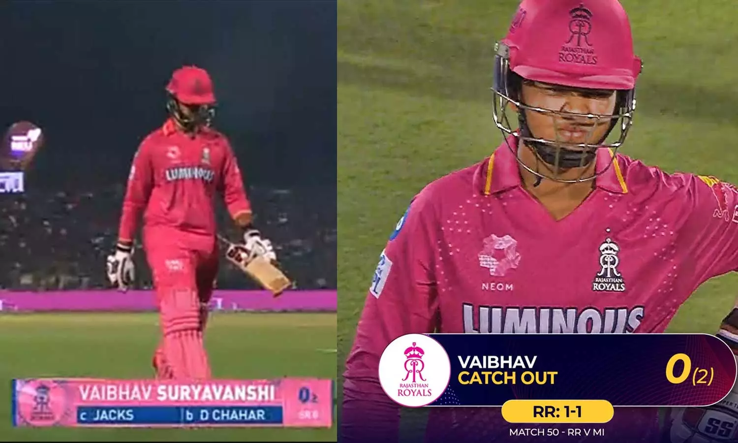 IPL 2025: 14 வயதில் அதிவேக சதம்... அடுத்த போட்டியில் டக் அவுட் ஆன வைபவ் சூர்யவன்ஷி IPL 2025: 14 வயதில் அதிவேக சதம்... அடுத்த போட்டியில் டக் அவுட் ஆன வைபவ் சூர்யவன்ஷி