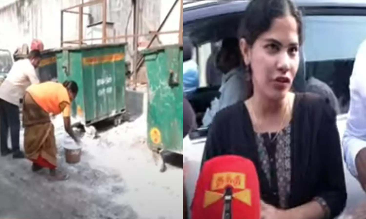 புளியந்தோப்பில் பிளீச்சிங் பவுடருக்கு பதில் சுண்ணாம்பு தெளிப்பு - மேயர் பிரியா விளக்கம்