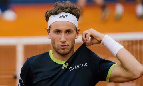 மாட்ரிட் ஓபன் டென்னிஸ்: இறுதிப்போட்டிக்கு முன்னேறினார் காஸ்பர் ரூட்