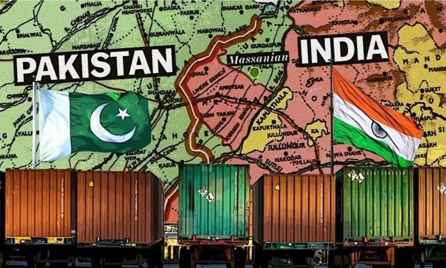 பாகிஸ்தானில் இருந்து இறக்குமதி செய்யப்படும் பொருட்களுக்கு தடை விதித்தது இந்திய அரசு