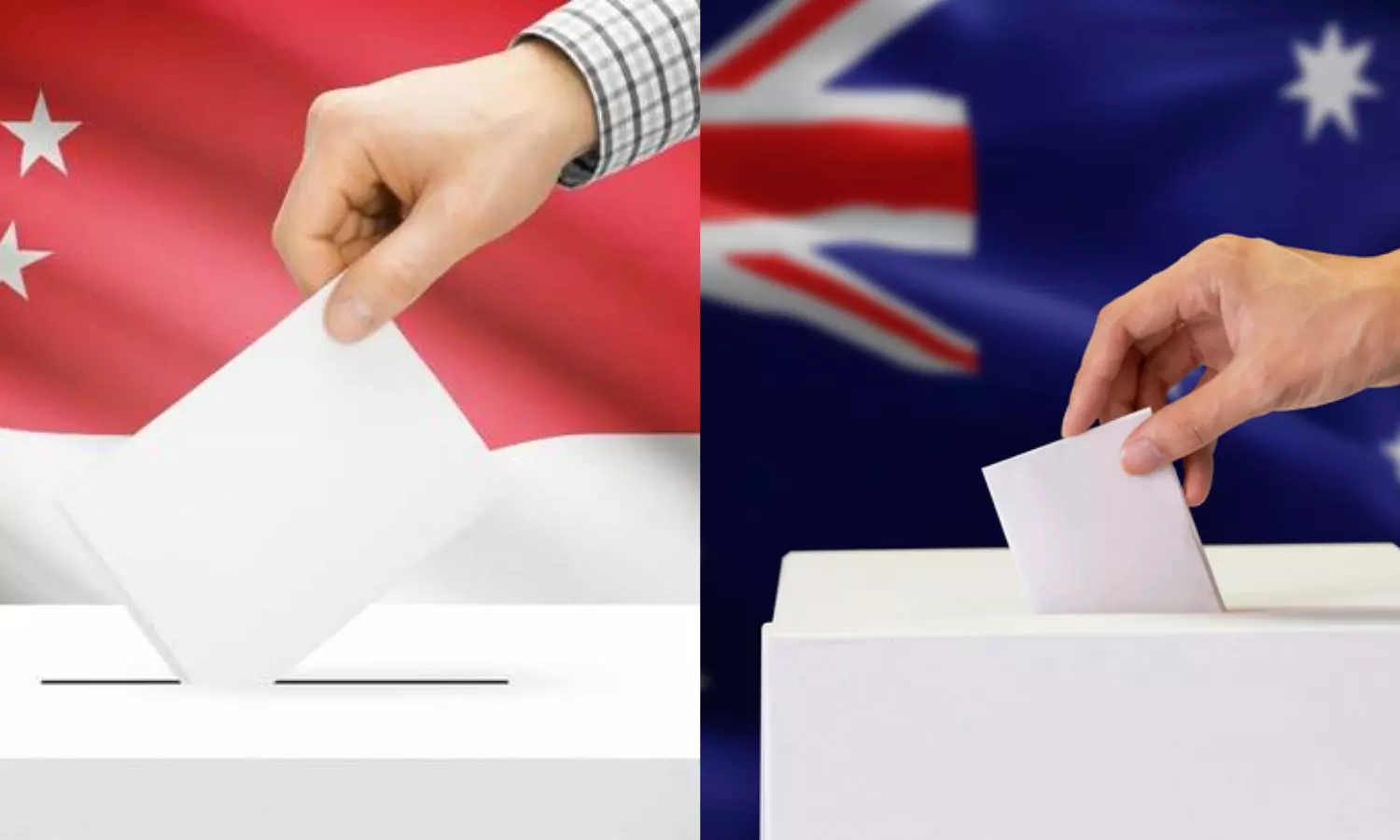 சிங்கப்பூர் மற்றும் ஆஸ்திரேலியாவில் இன்று விறுவிறுப்பாக நடைபெற்ற பொதுத்தேர்தல்!