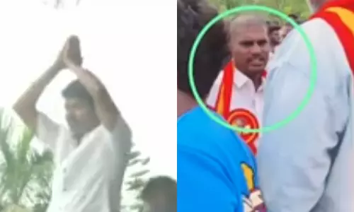 த.வெ.க. தலைவர் விஜயை பார்க்க சென்ற காவலர் சஸ்பெண்ட்