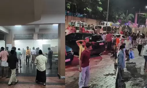 கோழிக்கோடு அரசு மருத்துவமனை அவசர சிகிச்சை பிரிவில் தீ- புகை மூட்டத்தில் சிக்கி 5 பேர் பலி?