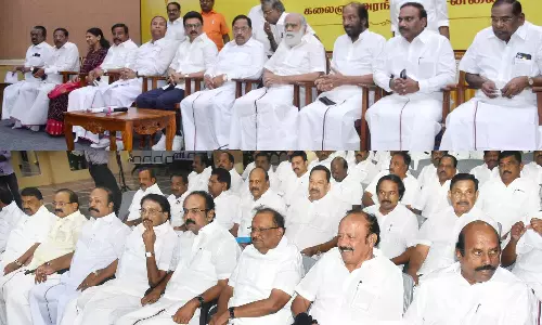 தி.மு.க. மாவட்டச் செயலாளர்கள் கூட்டத்தில் நிறைவேற்றப்பட்ட தீர்மானங்கள்...