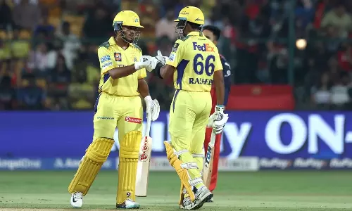 ஒரே ஓவரில் 26 ரன்கள்: அரை சதம் விளாசிய ஆயுஷ் மாத்ரே