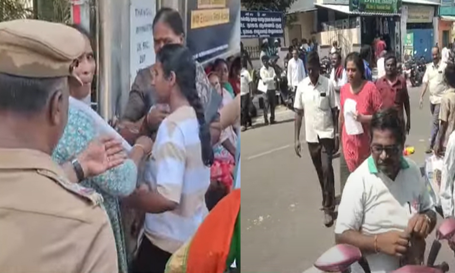 தேர்வு மையத்திற்கு தாமதமாக வந்த மாணவிகள் நீட் தேர்வு எழுத முடியாமல் சென்ற பரிதாபம்