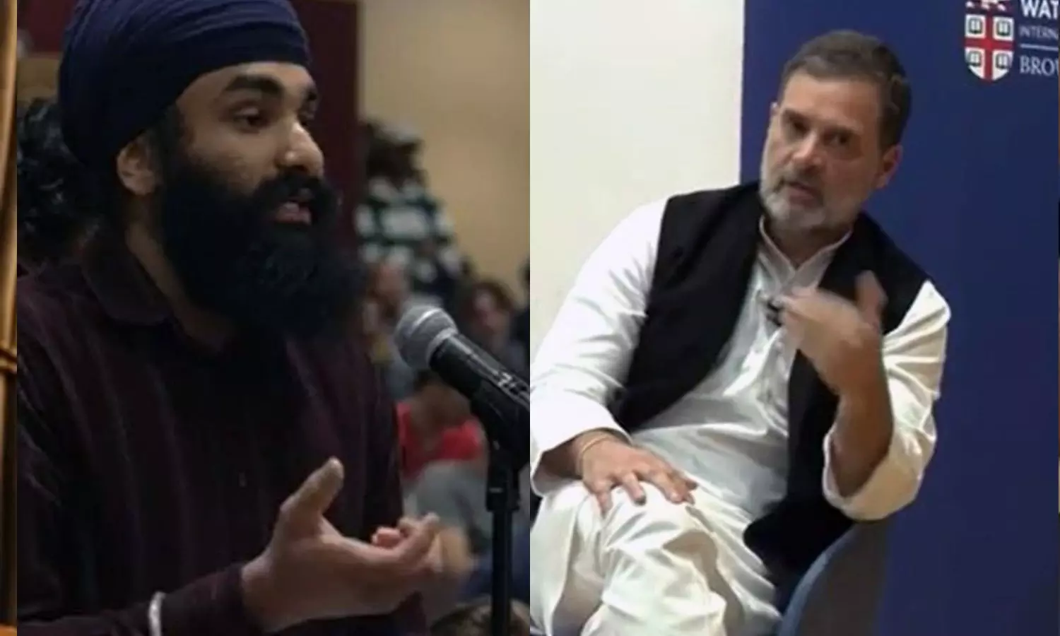 வரலாற்றில் காங்கிரஸ் செய்த தவறுகளுக்கு பொறுப்பேற்க தயார் - சீக்கிய இளைஞர் கேள்விக்கு ராகுல் காந்தி பதில்