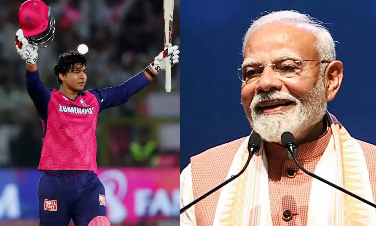 வைபவ் சூர்யவன்ஷியை பாராட்டிய பிரதமர் மோடி: இதுதான் காரணம்