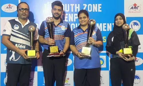 தென்னிந்திய அளவில் நடைபெற்ற முதல் டென்பின் பவுலிங் போட்டி- பட்டங்களை வென்ற வீரர்கள்