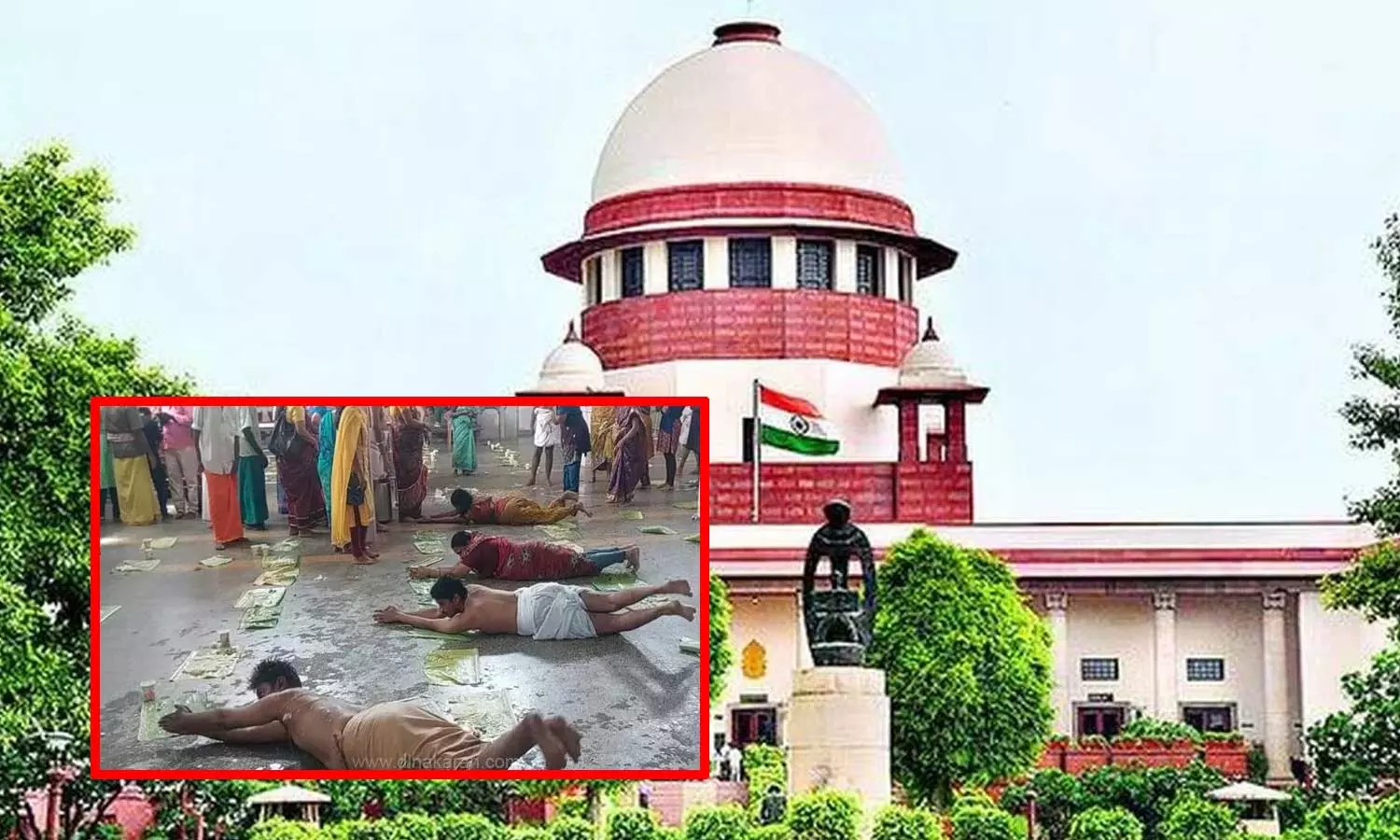 எச்சில் இலையில் பக்தர்கள் உருளும் வேண்டுதலுக்கு விதித்த தடை நீட்டிப்பு - உச்ச நீதிமன்றம்