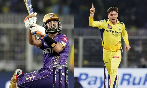 ஐபிஎல் 2025: சிஎஸ்கே-வுக்கு 180 ரன்கள் வெற்றி இலக்காக நிர்ணயித்துள்ளது கொல்கத்தா நைட் ரைடர்ஸ்