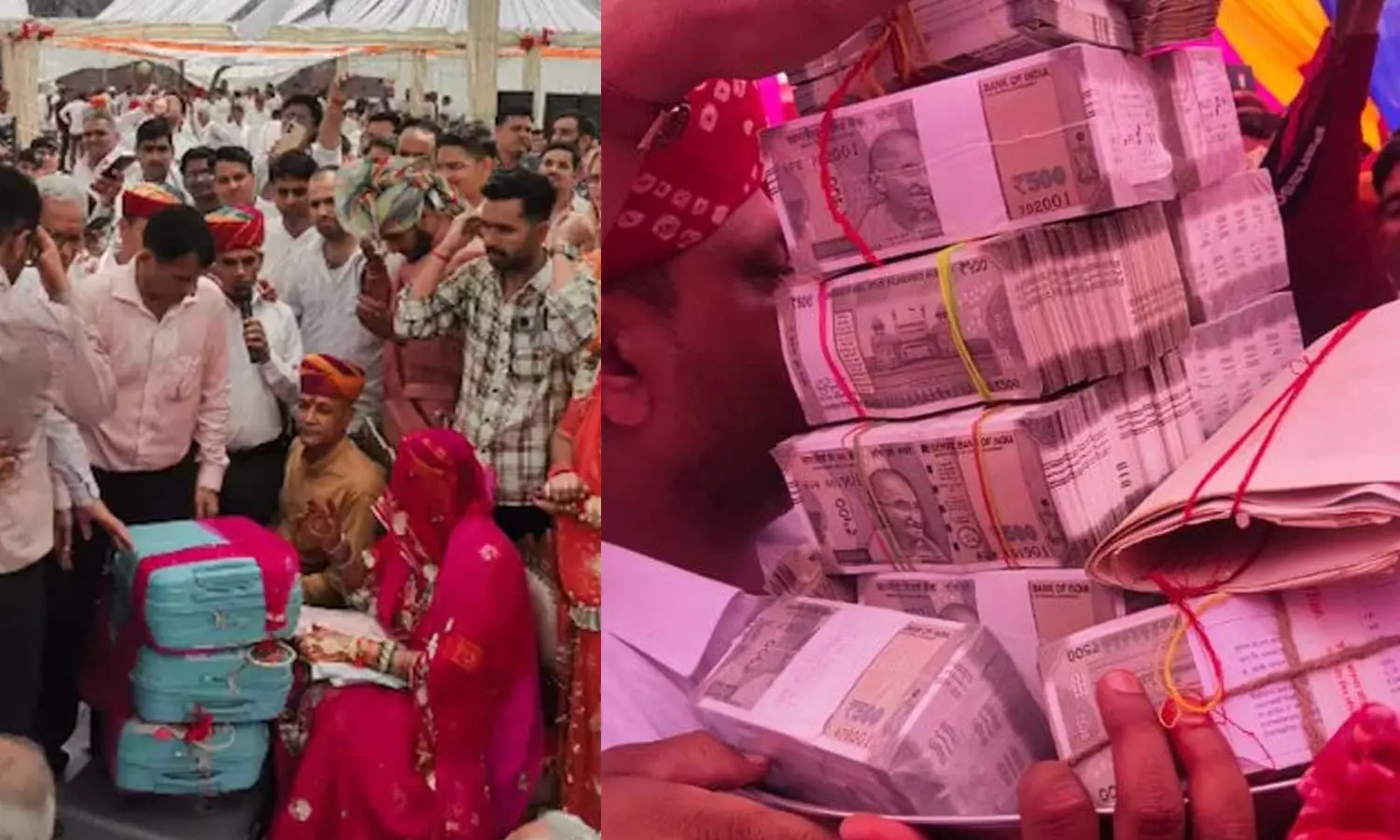 அடேங்கப்பா... மணமகனுக்கு ரூ.21 கோடி வரதட்சணை கொடுத்த மாமனார் - வைரல் வீடியோ