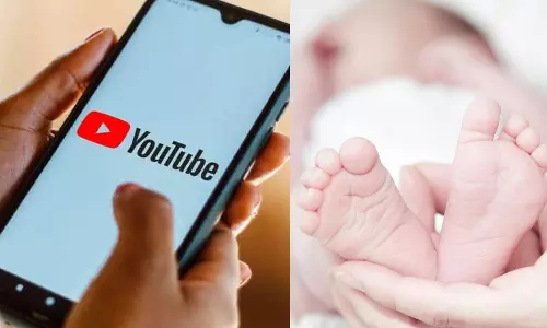 யூடியூப் பார்த்து கல்லூரி மாணவிக்கு பிரசவம் பார்த்த வாலிபர்- திருமணம் ஆகாமல் சேர்ந்து வாழ்ந்தது அம்பலம்