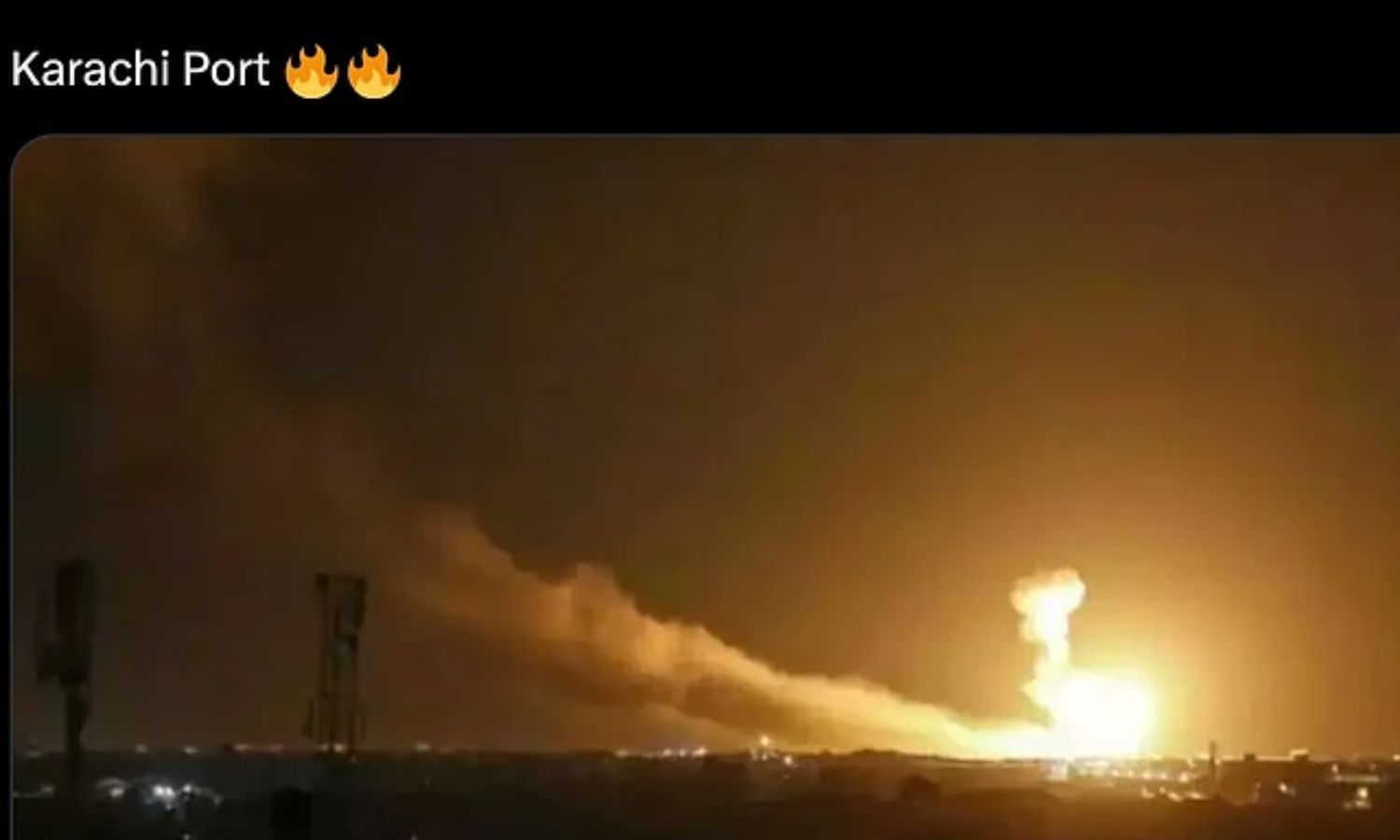 பாகிஸ்தானின் கராச்சி துறைமுகத்தை தாக்கிய ஐஎன்எஸ் விக்ராந்த்.. உண்மை என்ன?