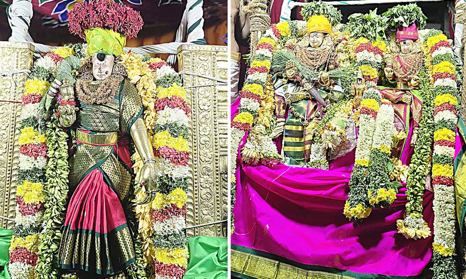 மதுரையில் சித்திரை திருவிழா தேரோட்டம் - மாசி வீதிகளில் திரண்ட பக்தர்கள்