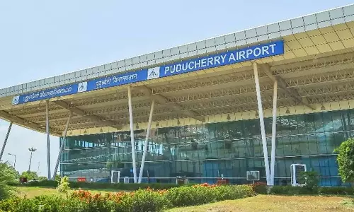 புதுச்சேரி விமான நிலையத்திற்கு கூடுதல் பாதுகாப்பு