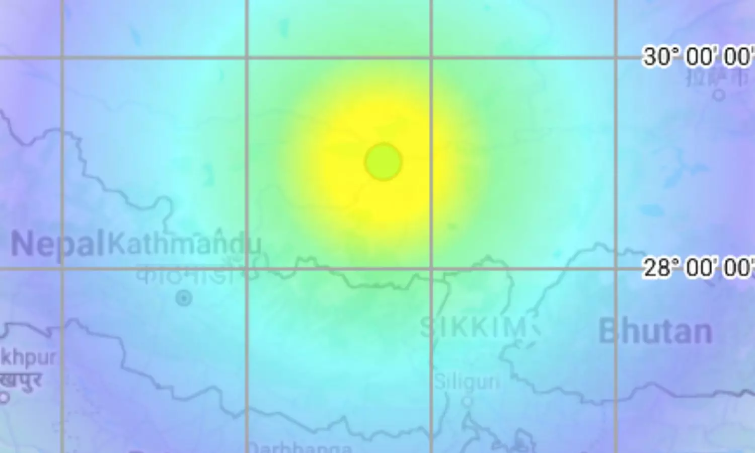 திபெத்தில் நிலநடுக்கம்.. ரிக்டர் அளவில் 5.7 ஆக பதிவு