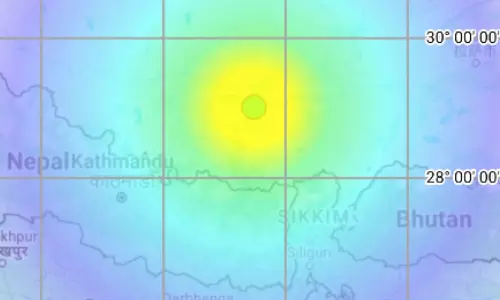 திபெத்தில் நிலநடுக்கம்.. ரிக்டர் அளவில் 5.7 ஆக பதிவு