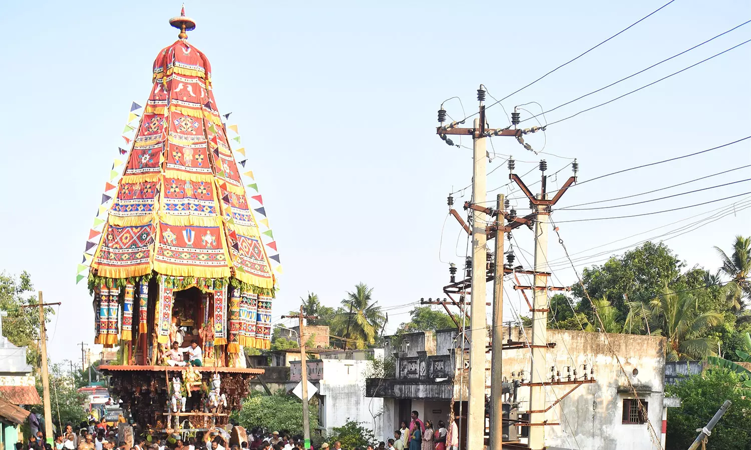 திருவந்திபுரம் தேவநாத சுவாமி கோவில் தேரோட்டம்