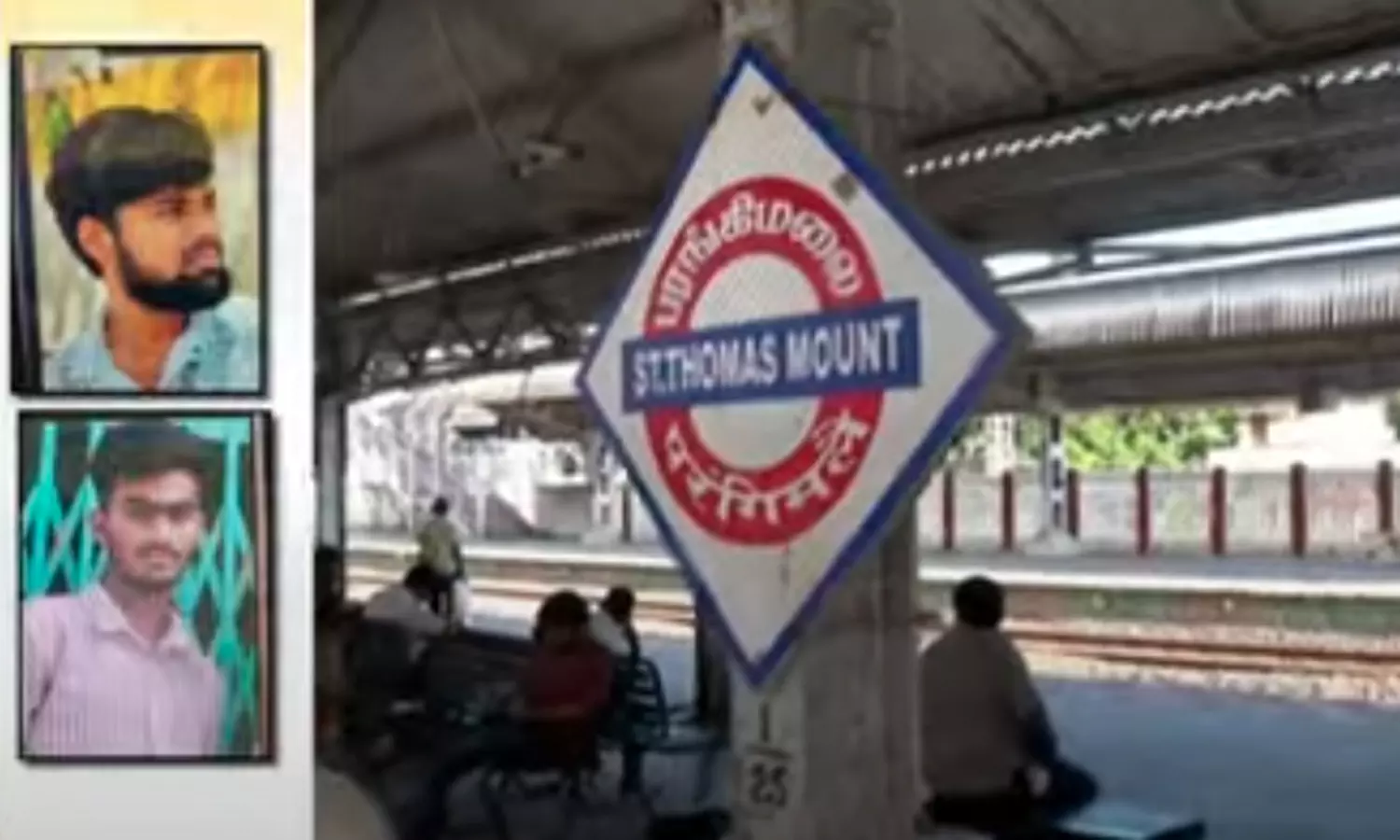 பரங்கிமலை அருகே ரெயில் மோதி கல்லூரி மாணவர்கள் உயிரிழப்பு