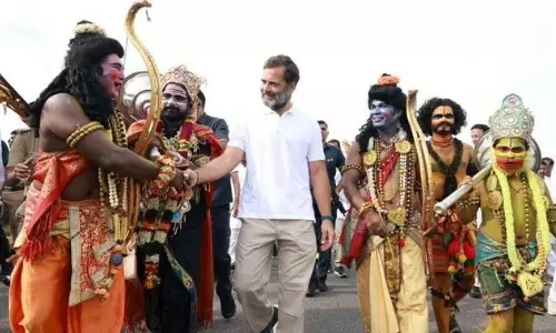 ராமர் ஒரு புராண கதாபாத்திரம்.. சனாதனிகளை புண்படுத்தியதாக ராகுல் காந்தி மீது வழக்கு