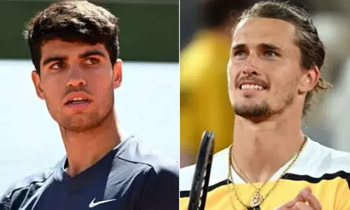 இத்தாலி ஓபன் டென்னிஸ்: காலிறுதிக்கு முன்னேறினர் ஸ்வரேவ், அல்காரஸ்