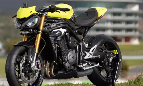 மிரட்டல் அம்சங்களுடன் டிரையம்ப் லிமிட்டெட் எடிஷன் பைக் அறிமுகம்