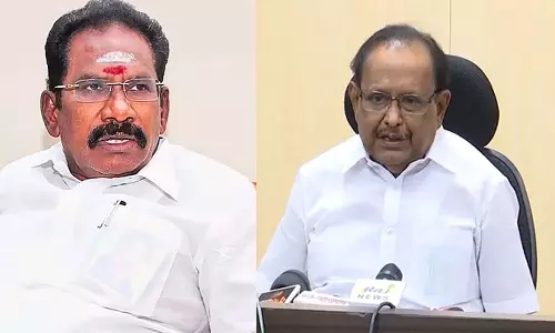 ஜெயலலிதா கை காட்டாவிட்டால் ரகுபதி எங்கு இருந்திருப்பார்?- செல்லூர் ராஜூ கண்டனம்