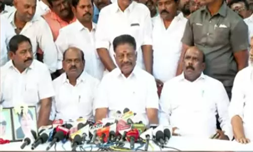 அ.தி.மு.க சக்திகள் ஒன்று சேர்ந்து திமுகவை எதிர்க்க வேண்டும்- ஓ.பன்னீர்செல்வம்