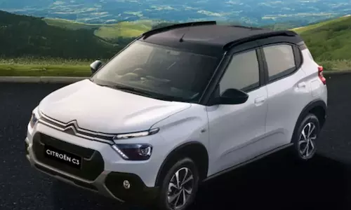 28 கி.மீ. மைலேஜ் வழங்கும் சிட்ரோயன் கார் இந்தியாவில் அறிமுகம்