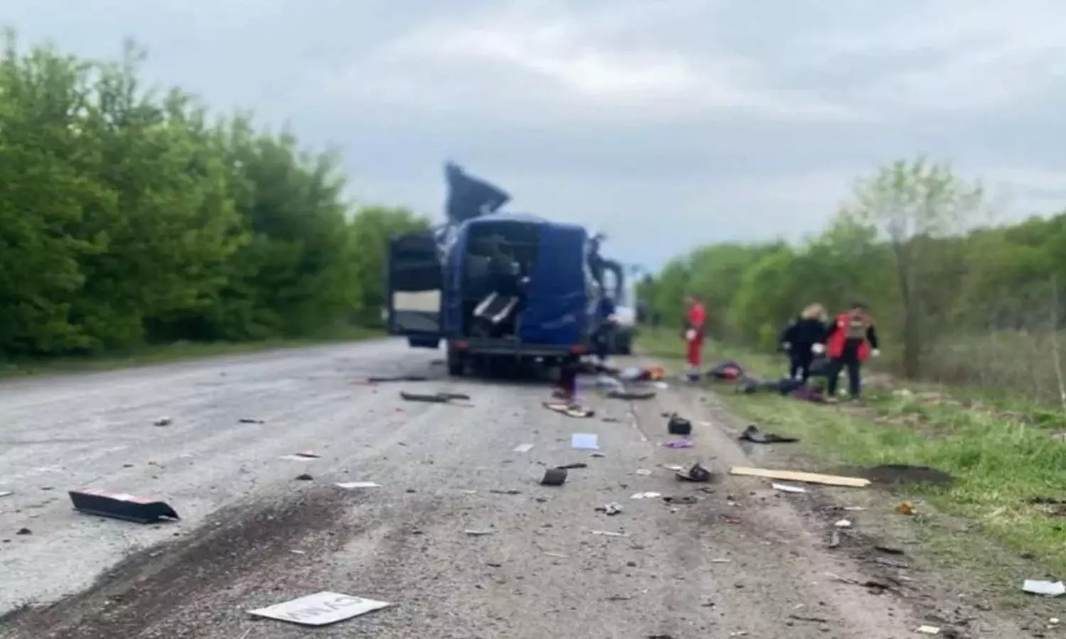 நேருக்குநேர் அமைதி பேச்சுவார்த்தை நடைபெற்ற நிலையில் உக்ரைன் மீது ரஷியா தாக்குதல்: 9 பேர் உயிரிழப்பு