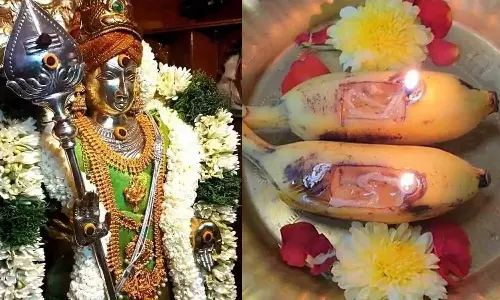 நாளை தேய்பிறை சஷ்டி... முருகன் அருள்பெற வாழைப்பழ தீபம்