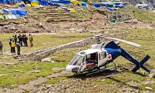 உத்தரகாண்ட்: எய்ம்ஸ் மருத்துவமனை ஹெலிகாப்டர் விபத்து
